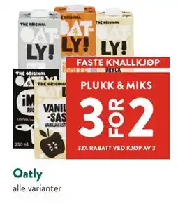 Jacobs Oatly tilbud