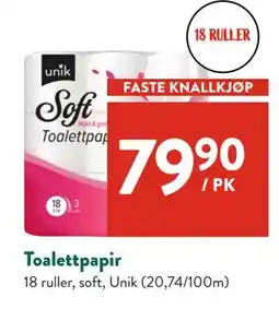 Jacobs Toalettpapir tilbud