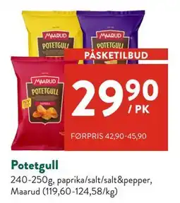 Jacobs Potetgull tilbud