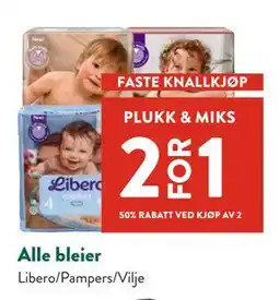 Jacobs Alle bleier tilbud
