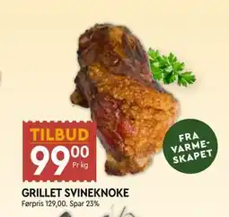 Coop Mega GRILLET SVINEKNOKE tilbud