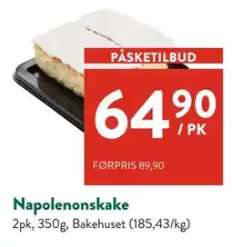 Jacobs Napolenonskake tilbud