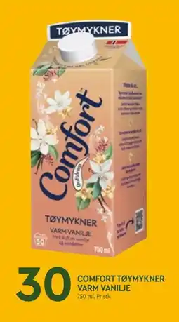 Coop Mega COMFORT TØYMYKNER VARM VANILJE tilbud