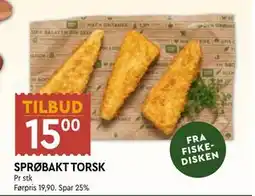 Coop Mega SPRØBAKT TORSK tilbud