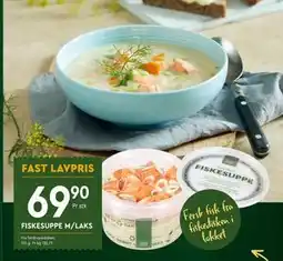 Coop Mega FISKESUPPE M/LAKS tilbud