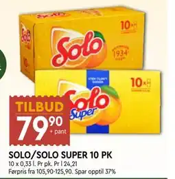 Coop Mega SOLO/SOLO SUPER 10 PK tilbud