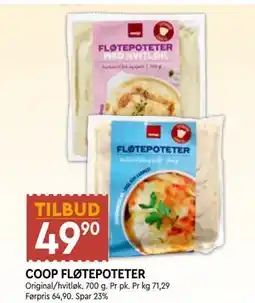 Coop Mega COOP FLØTEPOTETER tilbud
