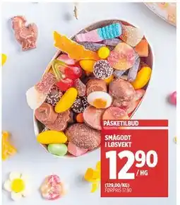 Meny SMÅGODT I LØSVEKT tilbud