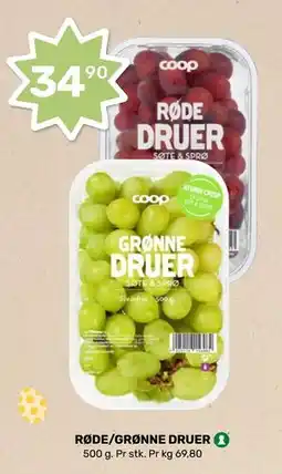 Matkroken RØDE/GRØNNE DRUER tilbud