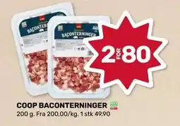 Matkroken COOP BACONTERNINGER tilbud