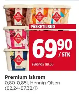 Meny Premium iskrem tilbud