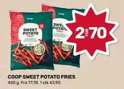 Matkroken COOP SWEET POTATO FRIES tilbud