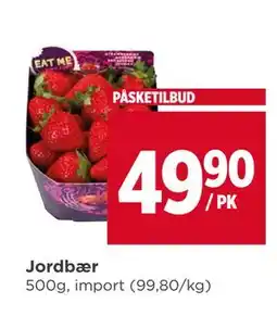 Meny Jordbær tilbud