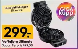 Gigaboks Vaffeljern Ultimate tilbud