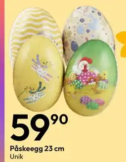 Gigaboks Påskeegg 23 cm tilbud