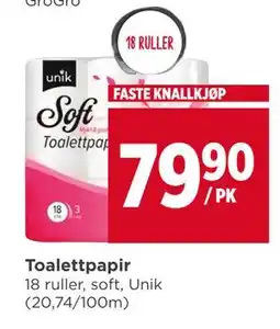 Meny Toalettpapir tilbud