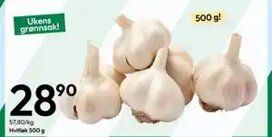 Gigaboks Hvitløk 500 g tilbud