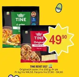 Coop Prix TINE REVET OST tilbud