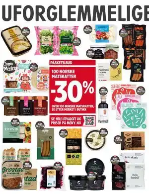OVER 100 NORSKE MATSKATTER, SE ETTER MERKET I BUTIKK