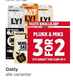 Meny Oatly tilbud