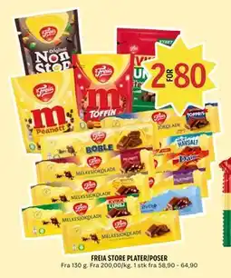 Coop Prix FREIA STORE PLATER/POSER tilbud