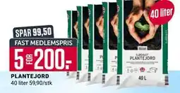 Europris PLANTEJORD, Medlemspris tilbud