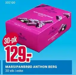 Europris MARSIPANBRØD ANTHON BERG tilbud