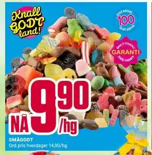 Europris SMÅGODT tilbud