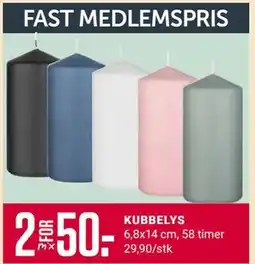 Europris KUBBELYS, Medlemspris tilbud