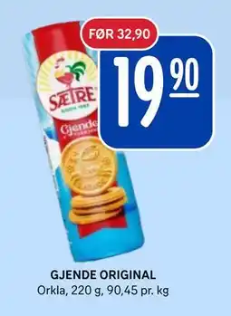 Rema 1000 GJENDE ORIGINAL tilbud