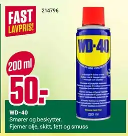Europris WD-40 tilbud