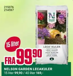 Europris NELSON GARDEN LECAKULER tilbud