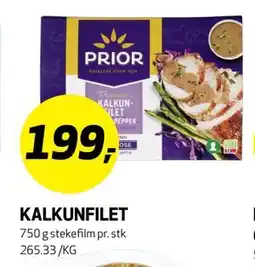 Bunnpris KALKUNFILET tilbud
