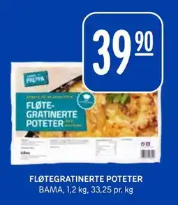 Rema 1000 FLØTEGRATINERTE POTETER tilbud