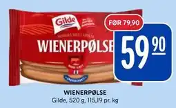 Rema 1000 WIENERPØLSE tilbud