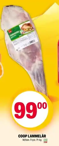 Coop Extra Coop lammelår tilbud