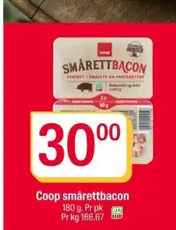 Coop Extra Coop smårettbacon tilbud