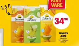 Coop Extra Sunniva juice tilbud