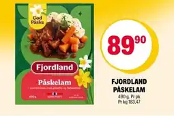 Coop Extra Fjordland påskelam tilbud