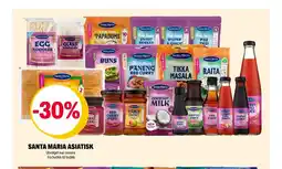 Coop Extra Santa maria asiatisk tilbud