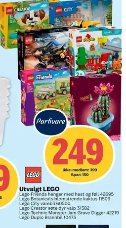 Coop Extra Utvalgt lego tilbud