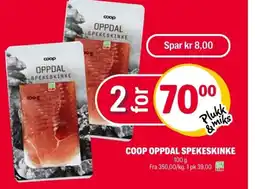 Coop Extra Coop oppdal spekeskinke tilbud