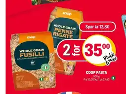Coop Extra Coop pasta tilbud