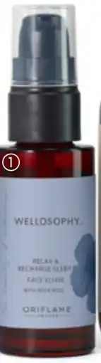 Oriflame Wellosophy Relax & Recharge Sleep Face Elixir tilbud