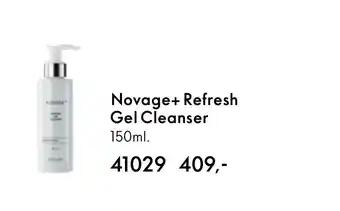 Oriflame Novage+ Refresh Gel Cleanser tilbud
