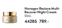 Oriflame Novage+ Restore Multi- Recover Night Cream tilbud