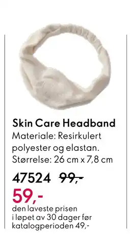 Oriflame Skin Care Headband tilbud