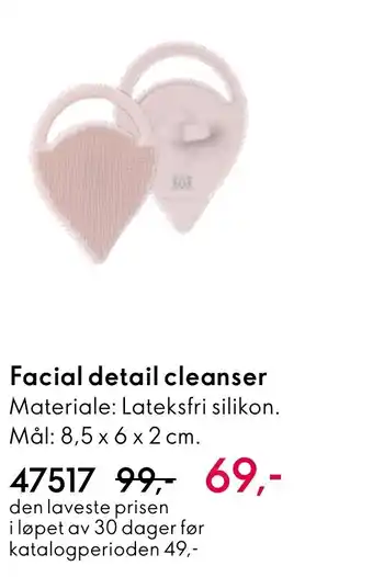 Oriflame Facial detail cleanser tilbud