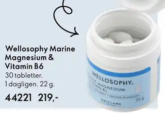 Oriflame Wellosophy Marine Magnesium & Vitamin B6 tilbud