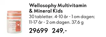 Oriflame Wellosophy Multivitamin & Mineral Kids tilbud